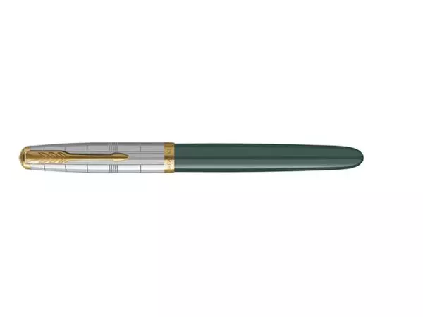 Een Vulpen Parker 51 Premium forest green GT fijn koop je bij MegaOffice