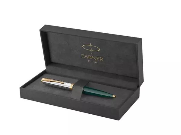 Een Balpen Parker 51 Premium forest green GT medium koop je bij Unimark Office B.V.