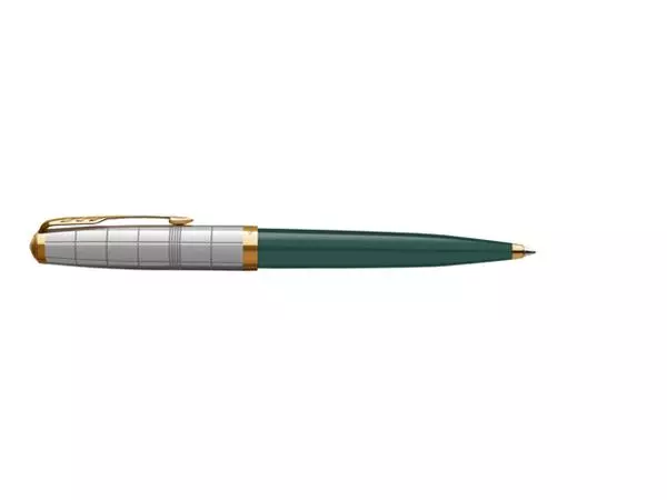 Een Balpen Parker 51 Premium forest green GT medium koop je bij NiceSupplies.nl