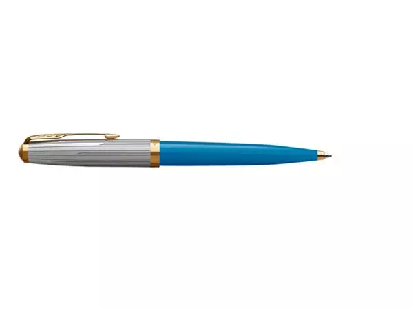 Een Balpen Parker 51 Premium turquoise GT medium koop je bij NiceSupplies.nl