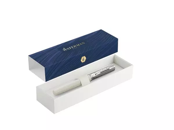 Een VULPEN WATERMAN ALLURE DELUXE F WIT koop je bij Kantoorvakhandel van der Heijde