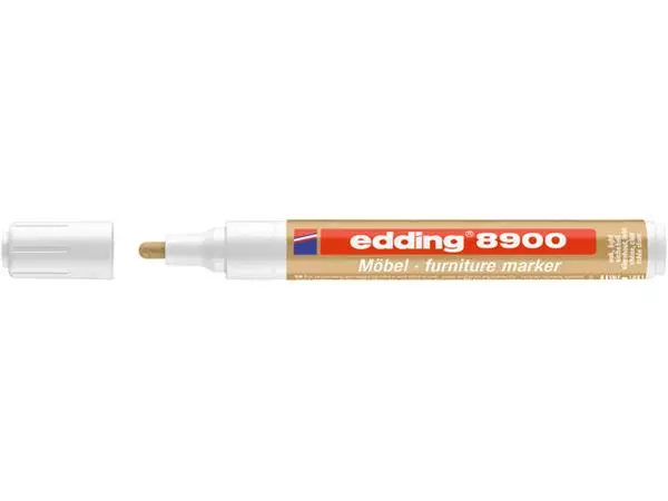 Een VILTSTIFT EDDING 8900 MEUBEL ROND 1.5-2MM EIKENHT koop je bij Kantoorvakhandel van der Heijde