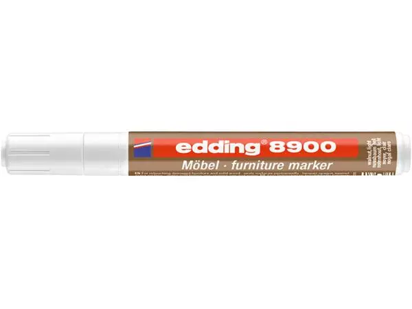 Een VILTSTIFT EDDING 8900 MEUBEL ROND 1.5-2MM LNOTEN koop je bij Kantoorvakhandel van der Heijde