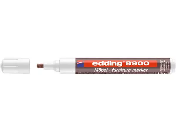 Een VILTSTIFT EDDING 8900 MEUBEL ROND 1.5-2MM MAHONIE koop je bij Kantoorvakhandel van der Heijde