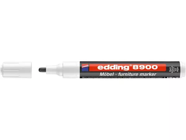 Een Viltstift edding 8900 meubel rond 1.5-2mm zwart blister à 1 stuk koop je bij NiceSupplies.nl