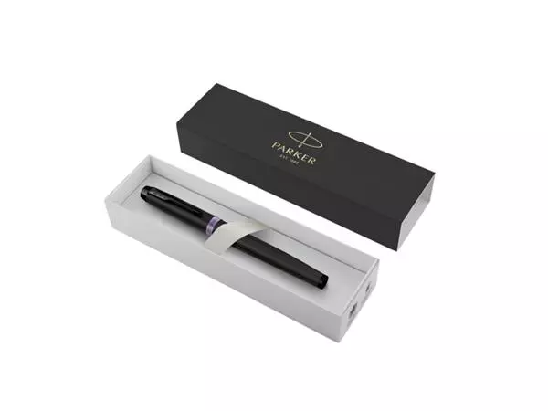 Een Rollerpen Parker IM black purple vibrant ring fijn koop je bij Kantoorvakhandel van der Heijde