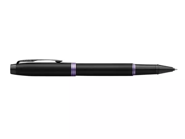 Een Rollerpen Parker IM black purple vibrant ring fijn koop je bij NiceSupplies.nl