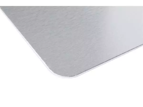 Een Boekensteun MAUL aluminium 12x12x17.5cm set 2 zilver koop je bij Kantoorvakhandel van der Heijde