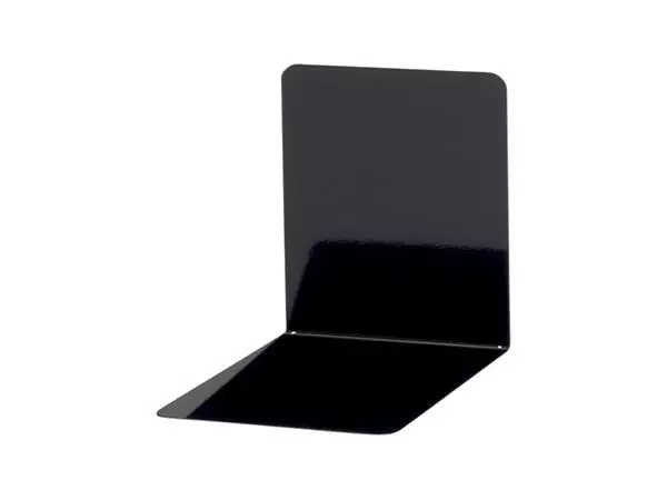 Boekensteun MAUL staal magnetisch 14x12x14cm set 2 zwart
