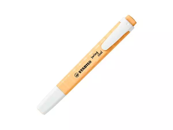 Markeerstift STABILO Swing cool 275/125 pastel zacht oranje