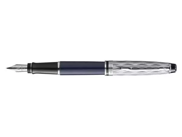 Een Vulpen Waterman Expert L'essence du blue lacquer CT fijn koop je bij Buro De Peuter