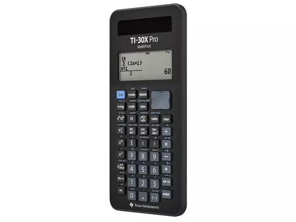 Een Rekenmachine TI-30X Pro MathPrint koop je bij Buro De Peuter