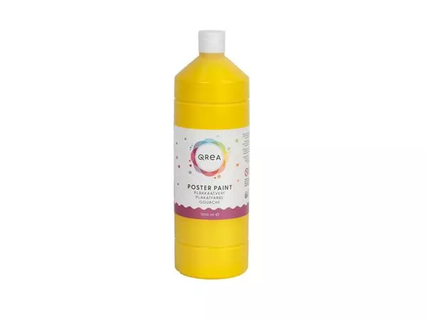 Buy your Gouache Qrea primary yellow 1000ml at QuickOffice BV