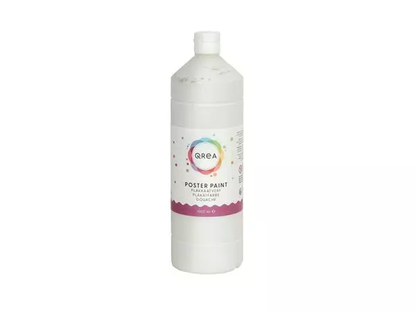 Een Gouache Qrea blanc 1000ml koop je bij QuickOffice BV