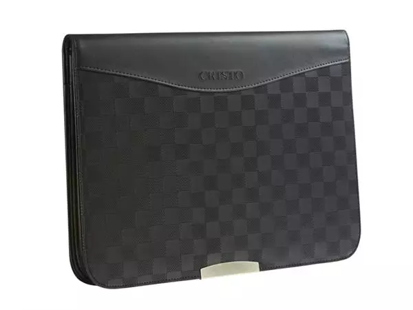 Buy your Writing folder Cristo Damiers A4 with zipper at QuickOffice BV