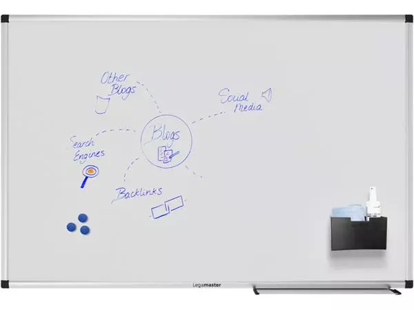 Een WHITEBOARD LEGAMASTER UNITE PLUS 60X90CM koop je bij Kantoorvakhandel van der Heijde