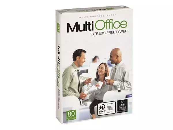 Een Kopieerpapier MultiOffice A4 80gr wit 500vel koop je bij MV Kantoortechniek B.V.