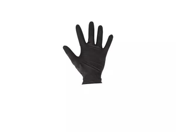 Een Handschoen CMT M soft nitril zwart koop je bij MV Kantoortechniek B.V.