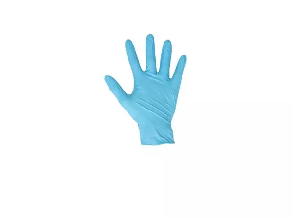 Een Handschoen CMT XL nitril blauw 100 stuks koop je bij Buro De Peuter