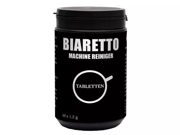 Een Reinigingstabletten Biaretto 60 stuks koop je bij MV Kantoortechniek B.V.