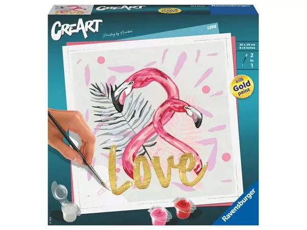 Een Schilderen op nummers CreArt Love koop je bij L&N Partners voor Partners B.V.