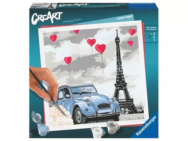 Een Schilderen op nummers CreArt Paris koop je bij KantoorProfi België BV
