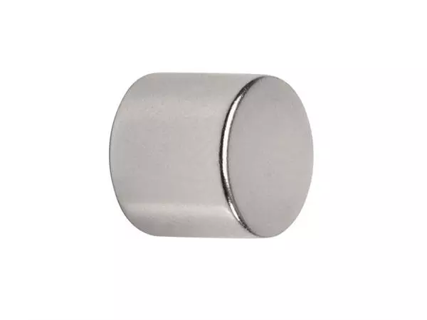 Een Magneet MAUL Neodymium rond 12x10mm 5.3kg 4stuks koop je bij NiceSupplies.nl