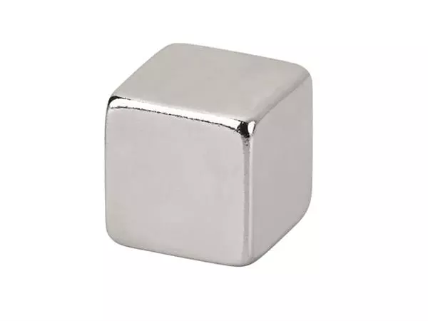 Een Magneet MAUL Neodymium kubus 10x10x10mm 3.8kg 10stuks koop je bij NiceSupplies.nl