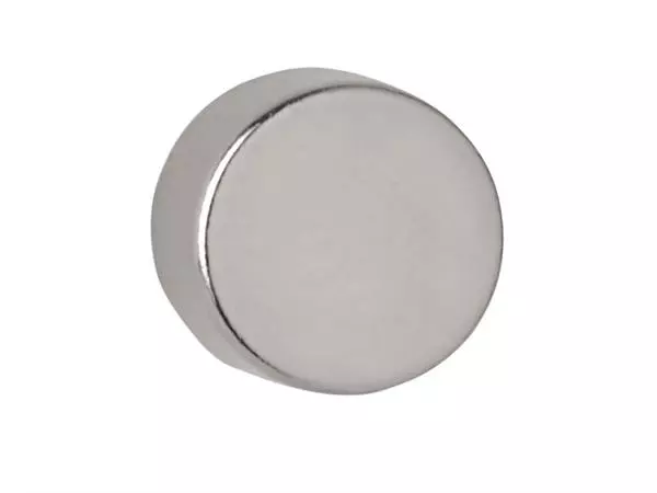 Een Magneet MAUL Neodymium rond 8x5mm 2.4kg 10stuks koop je bij Goedkope Kantoorbenodigdheden