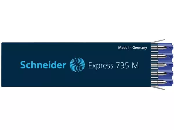 Een Balpenvulling Schneider Express 735 medium blauw koop je bij Unimark Office B.V.