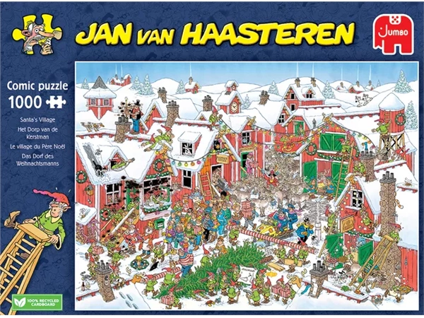 Een Puzzel Jan van Haasteren Santa's Village 1000 stukjes koop je bij Multicom B.V.