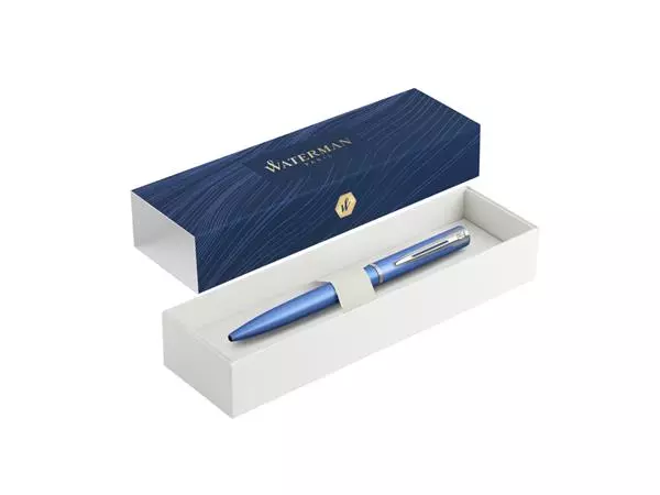 Een Balpen Waterman Allure blue lacquer CT medium koop je bij Buro De Peuter