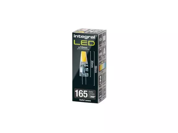 Een Ledlamp Integral G4 2700K warm wit 1.5W 160lumen koop je bij NiceSupplies.nl