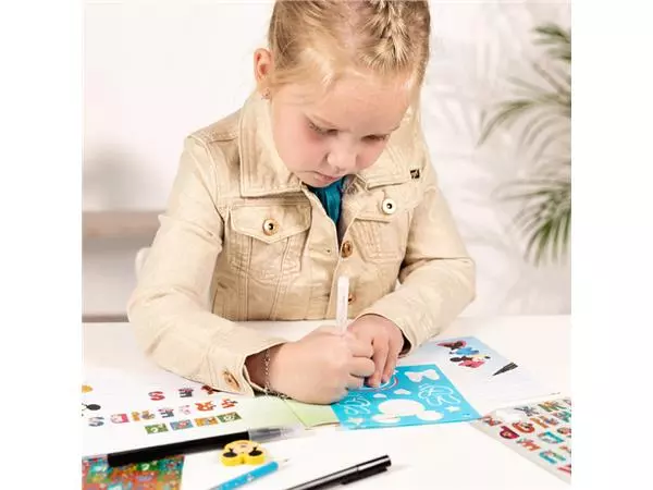 Een HANDLETTERSET DISNEY MICKEY EN MINNIE koop je bij Kantoorvakhandel van der Heijde