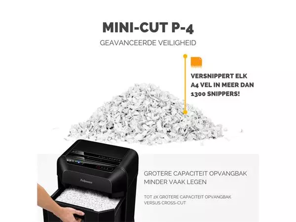 Een Papiervernietiger Fellowes Automax 80M snippers 4x12mm koop je bij Unimark Office B.V.