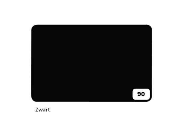 Een Fotokarton Folia 2-zijdig 50x70cm 300gr nr90 zwart koop je bij L&N Partners voor Partners B.V.