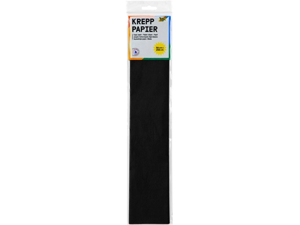 Buy your Crepe paper Folia 250x50cm nr199 black at QuickOffice BV