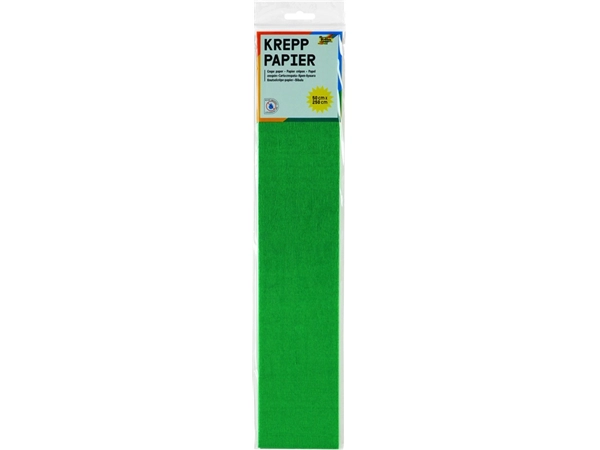 Een Papier crépon Folia 250x50cm nr 141 vert mousse koop je bij Van Hoye Kantoor BV