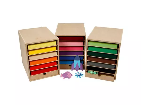 Een Papier opslag Creativ Company hxbxd 31.5x24.3x32cm MDF koop je bij NiceSupplies.nl