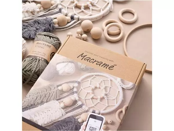 Een Macramé Creativ Company DIY 16-delig koop je bij NiceSupplies.nl