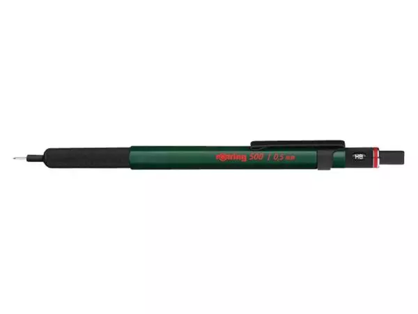 Een Vulpotlood rOtring 500 0.5mm groen koop je bij QuickOffice BV