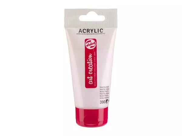 Een ACRYLVERF TAC 390 PASTELROZE TUBE 75ML koop je bij Kantoorvakhandel van der Heijde