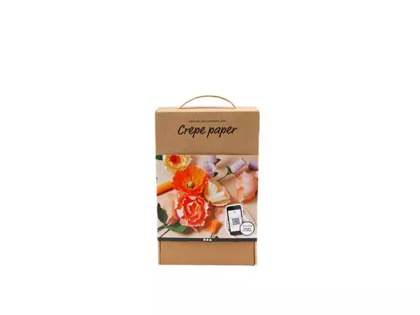 Buy your Hobby set Crepe paper Carnations Creotime Starter set flowers at QuickOffice BV