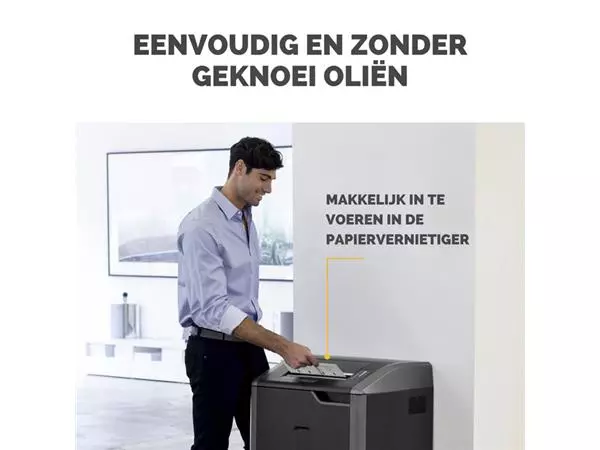 Een OLIEVELLEN PAPIERVERNIETIGER FELLOWES PERFORMANCE+ koop je bij Kantoorvakhandel van der Heijde