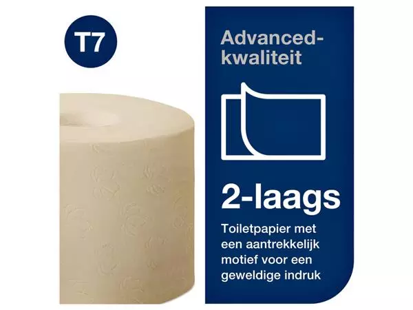 Een TOILETPAPIER TORK T7 ADVANCED MID-SIZE 472155 koop je bij Kantoorvakhandel van der Heijde