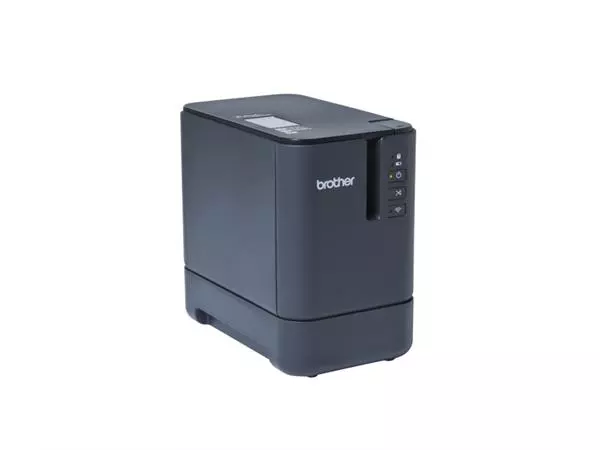 Een Labelprinter Brother P-touch TZe PT-P900W desktop 36mm zwart koop je bij Buro De Peuter