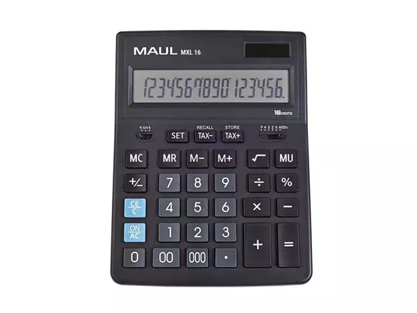 Een Rekenmachine MAUL MXL 16 koop je bij Kantoorvakhandel van der Heijde