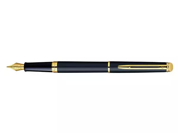 Een Vulpen Waterman Hémisphère matt black GT medium koop je bij KantoorProfi België BV