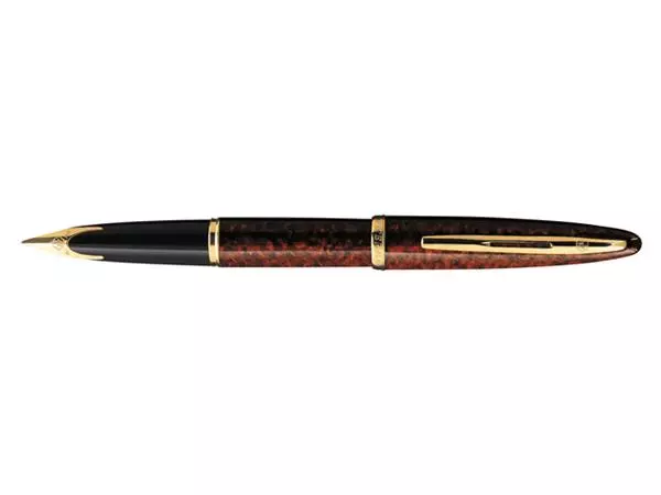 Een Vulpen Waterman Carène Marine amber GT medium koop je bij Tonerinktshop