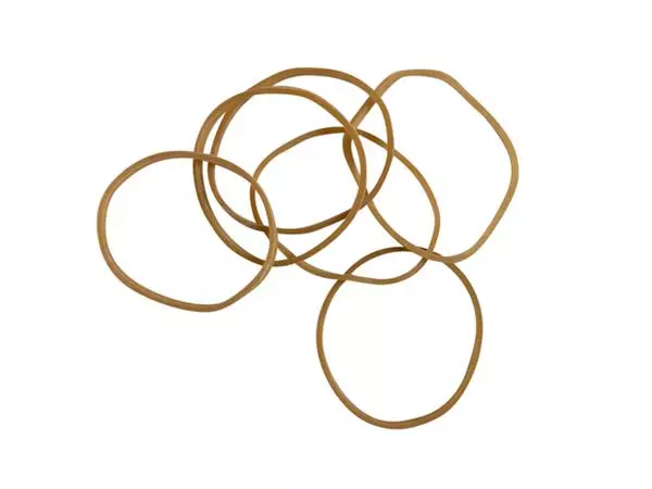 Een Elastiek Standard Rubber Bands 14 50x1.5mm 1kg 5333 stuks bruin koop je bij EconOffice